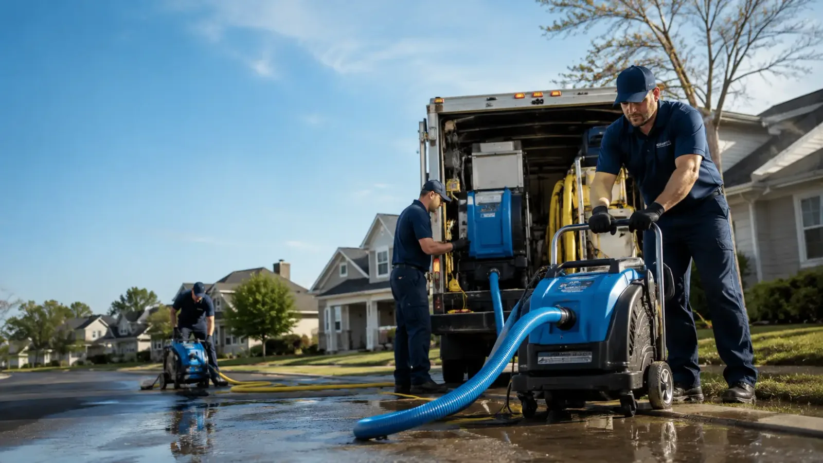 Flood Damage Cleanup in Bear Lake, MI